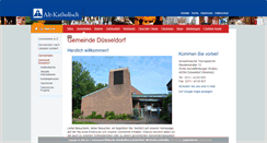 Desktop Screenshot of duesseldorf.alt-katholisch.de