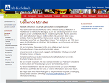 Tablet Screenshot of muenster.alt-katholisch.de