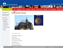 Tablet Screenshot of essen.alt-katholisch.de