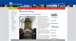 Desktop Screenshot of freiburg.alt-katholisch.de